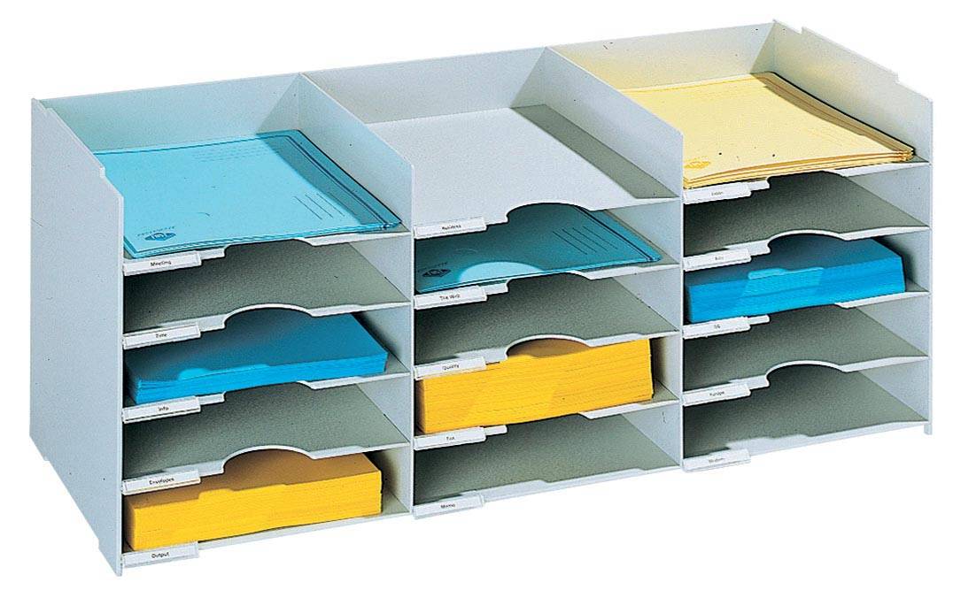 PaperFlow 532.02, Polystyrol (PS), Grau, A4, Prospekt, Katalog, Briefumschlag, Flache Datei, Ordner, Hängeordner, Letter-1