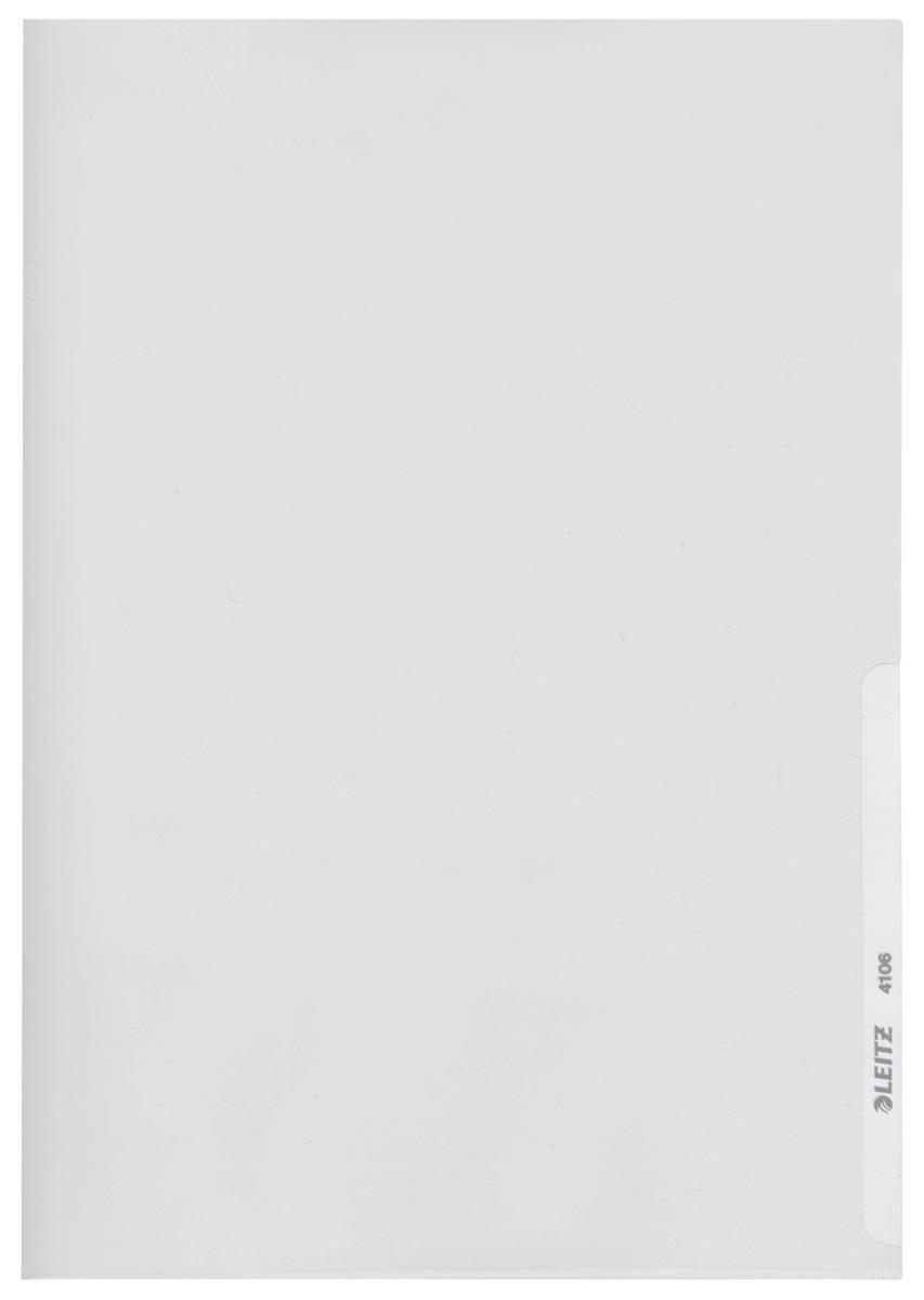 Leitz Sichthülle Premium 41060002 A4 0,15mm PVC klar 100 St./Pack.-0
