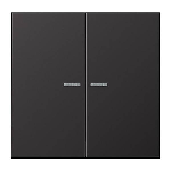 Jung Taster 2fach alu BT AL 17102 D