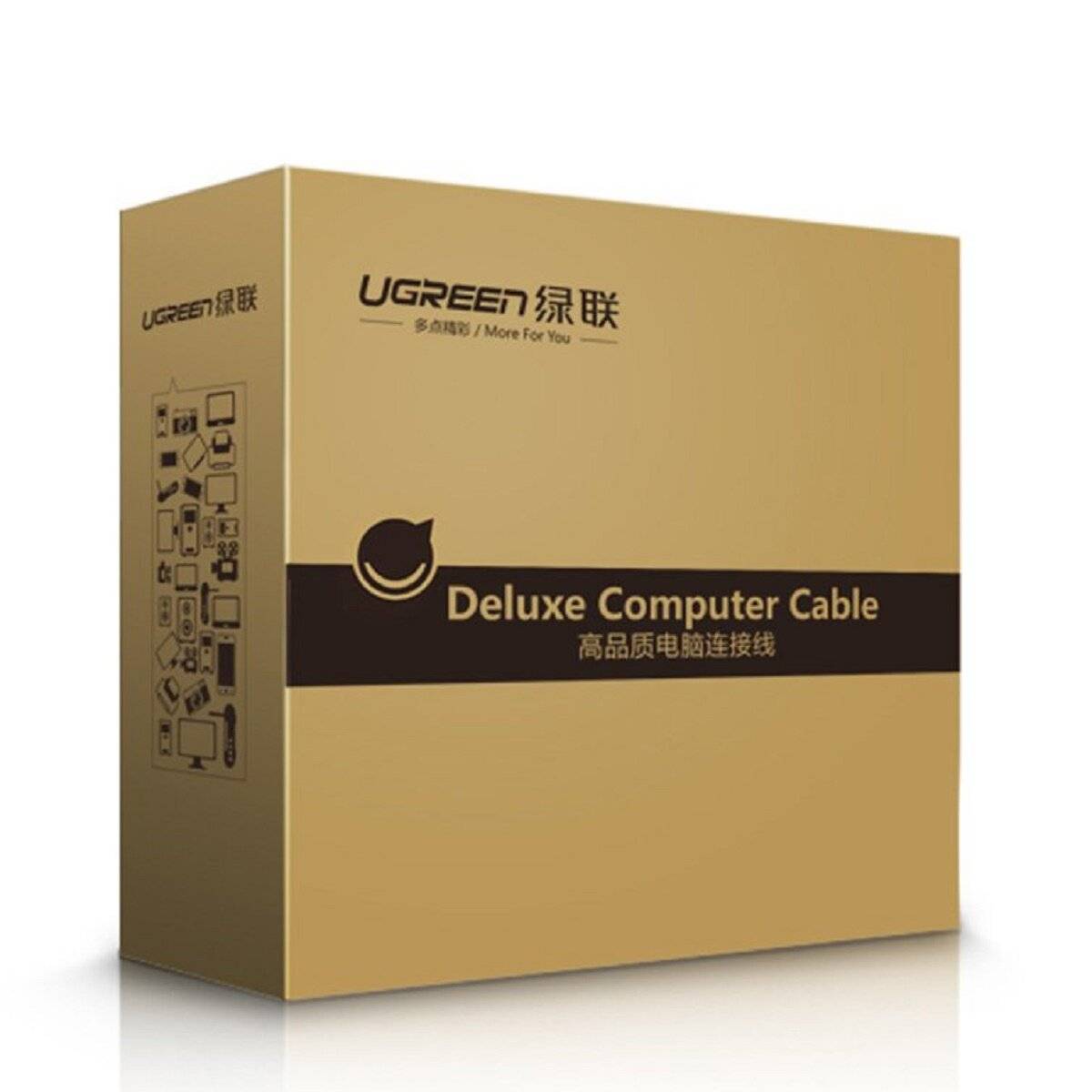 Ugreen Active Kabel USB 2.0 Verlängerungskabel 480 Mbps 10m Schwarz (US121 10321)-4
