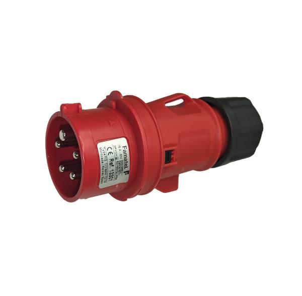Famatel CEE Stecker 32A 5polig 400V IP54 1St
