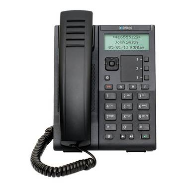 MITEL 6905 - IP-Telefon (2,75" LCD-Display | HD-Breitbandautio | Vollduplex-Freisprechen | 3 programmierbare Tasten)