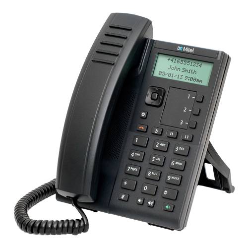 MITEL 6905 - IP-Telefon (2,75" LCD-Display | HD-Breitbandautio | Vollduplex-Freisprechen | 3 programmierbare Tasten)-1