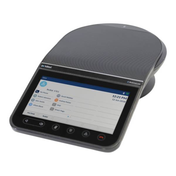 MITEL 6970 - IP-Konferenztelefon (7" Touchscreen | Bluetooth | Vollduplex-Freisprechen | 8 Beamforming-Mikrofone mit