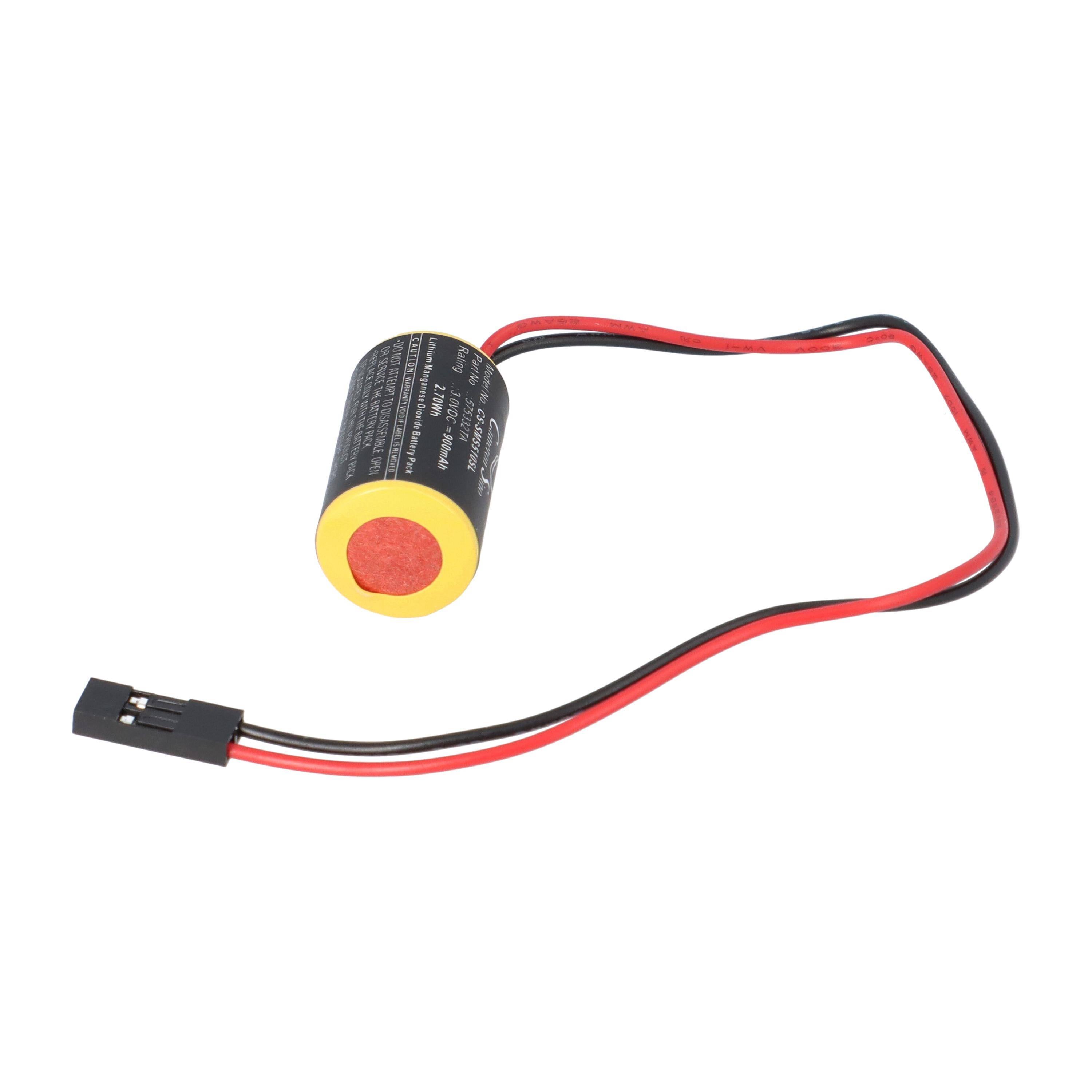 Lithium 3 V Batterie CR1/2AA 2-poliger Dupont-Stecker im 2,54-mm Raster Siemens 575332TA – 950 mAh-2