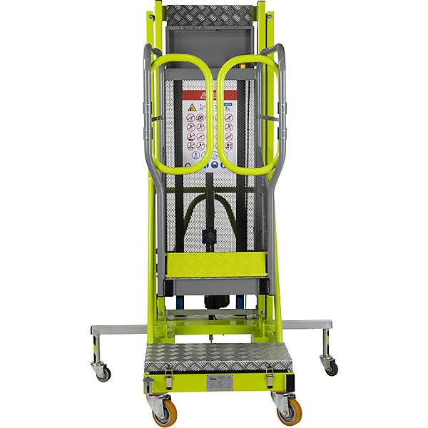 Personenlift elektrisch heben manuell verfahren Arbeitshöhe 5 m. PRAMAC GMBH 75482049