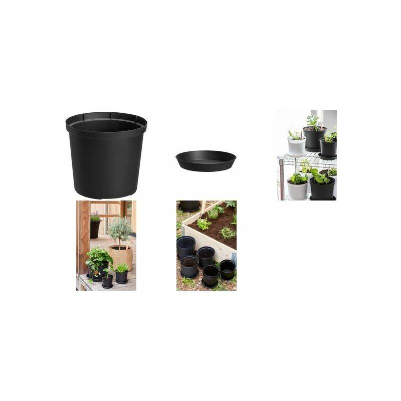 orthex Untersetzer CULTIVATE, Durchmesser: 210 mm, schwarz (63500161)-0