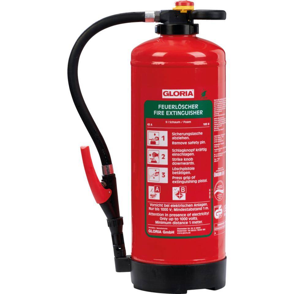 GLORIA Schaumlöscher SKA+ 9PRO, fluorfrei, Löschleistung 12 LE, 15,3kg-0