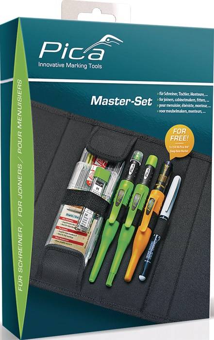 Bau-/Tieflochmarker Master-Set Schreiner sortiert PICA-2