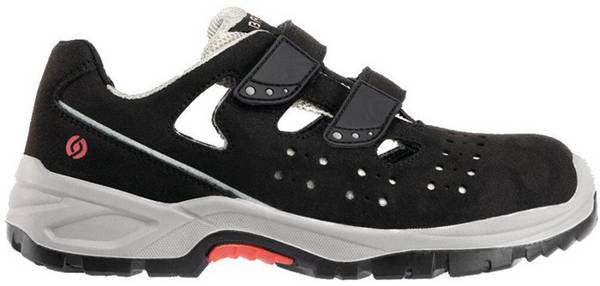 Sicherheitssandale Hardy Gr.43 N schwarz/grau Mikrofaser S1P SRC ESD EN20345