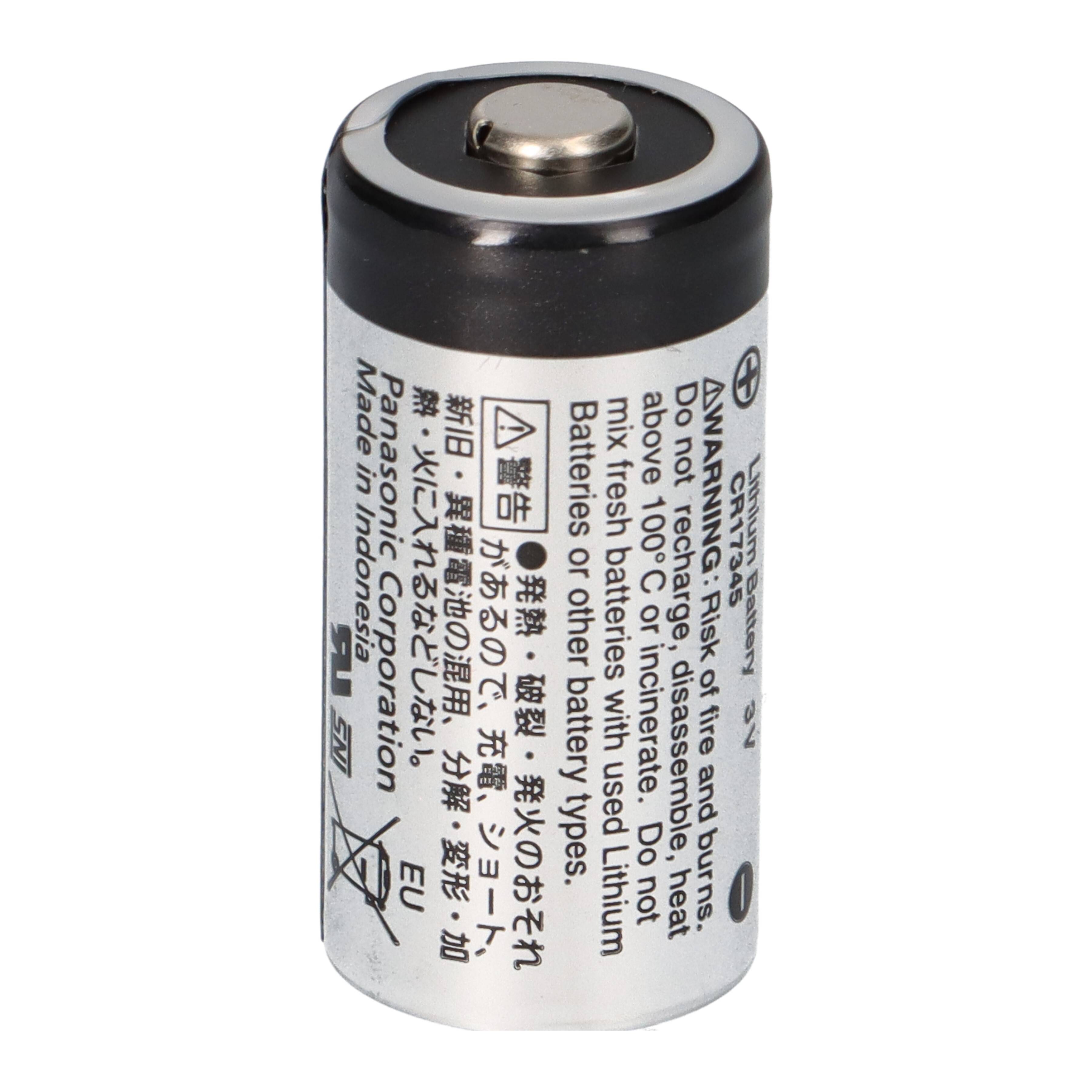 100x Panasonic 3V Lithium Batterie CR123A – DL123A / CR17345 – Bulkware-4