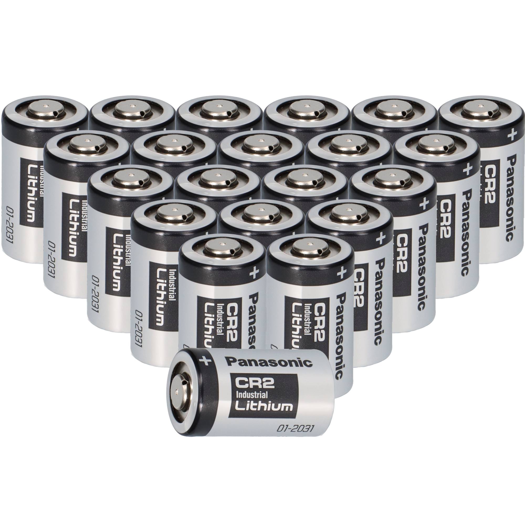 20x Panasonic CR2 Lithium Batterie 3V 850mAh – CR15H270-0