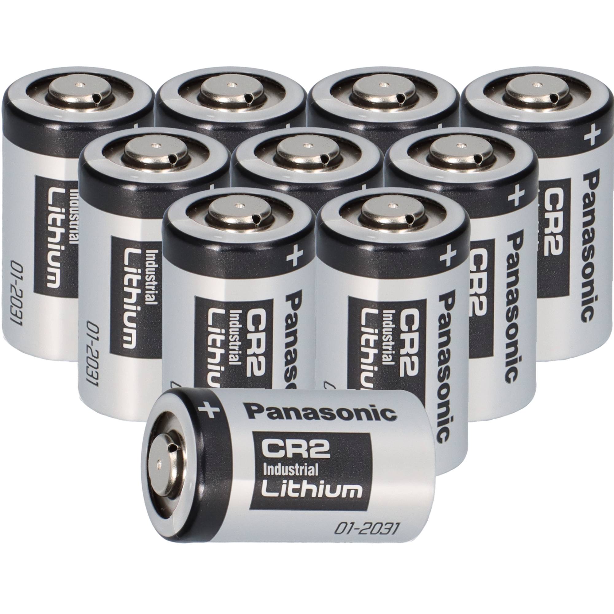 10x Panasonic CR2 Lithium Batterie 3V 850mAh – CR15H270 – 10er-Set-0