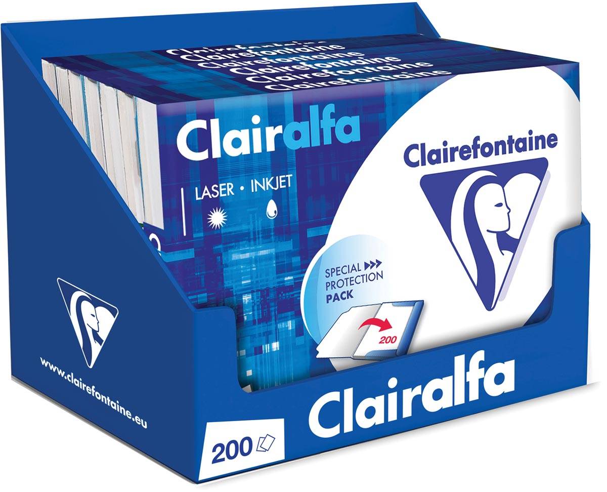 Clairefontaine Multifunktionspapier, DIN A4, extra weiß-1