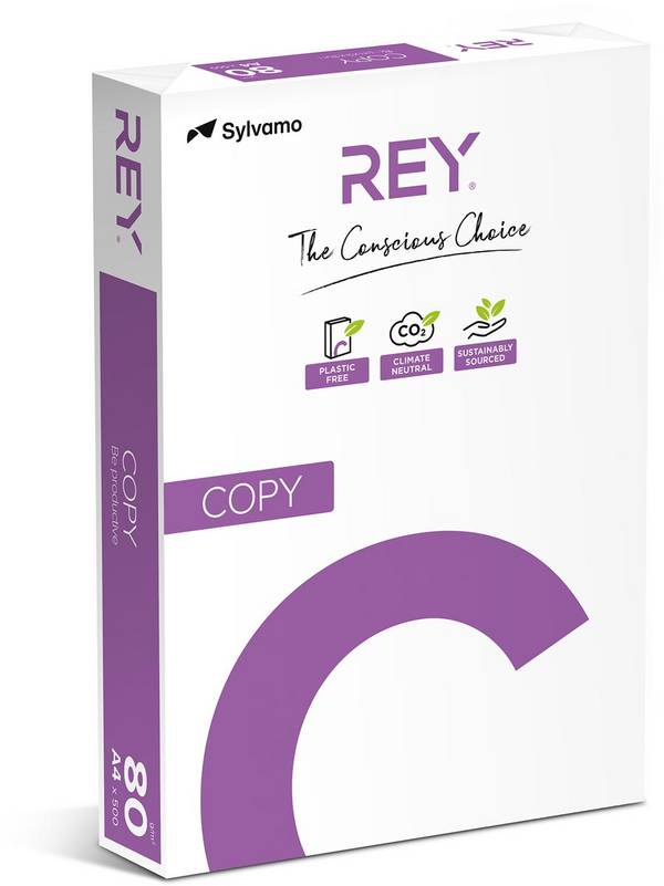 REY - Kopierpapapier Copy A4 80g weiss FSC zertifiziert - Normal/Kopierpapier - 80 g/m²