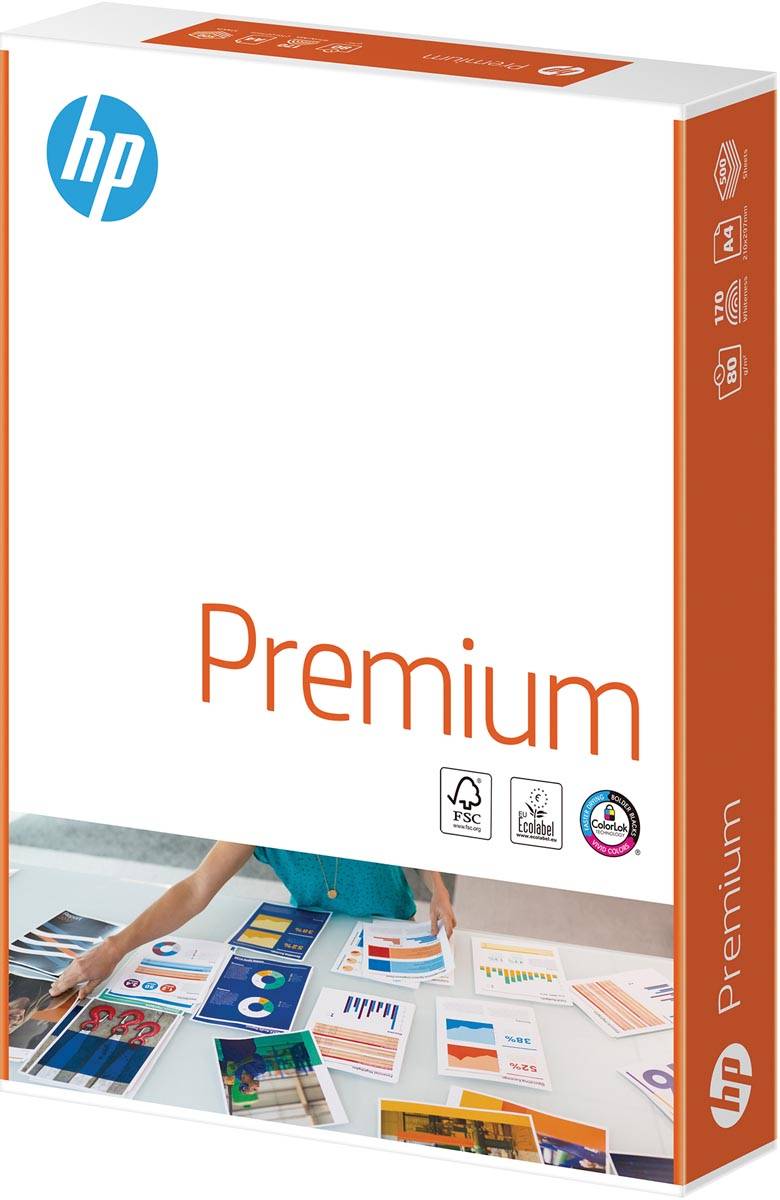HP Premium - A4 (210 x 297 mm) - 80 g/m² - 250 Blatt Papier-1