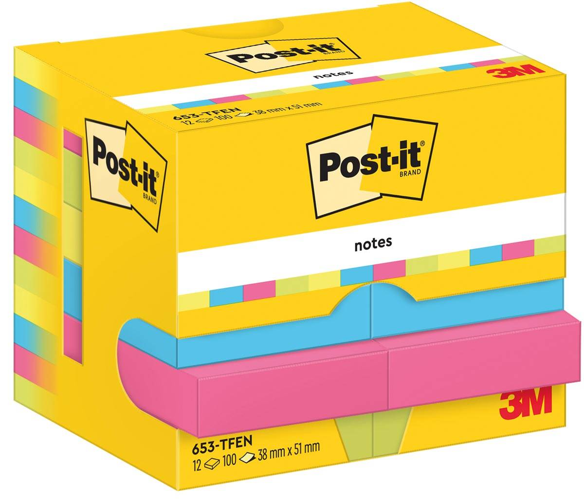 POST-IT 653 38X51 100B.TR.12ST-0