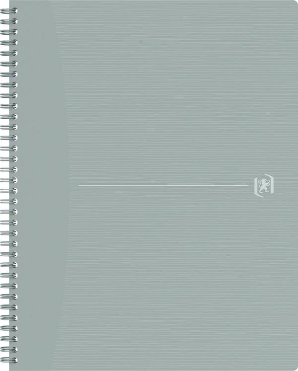 Notizbuch Origins 400150008 A4+ 70 Blatt grau kariert