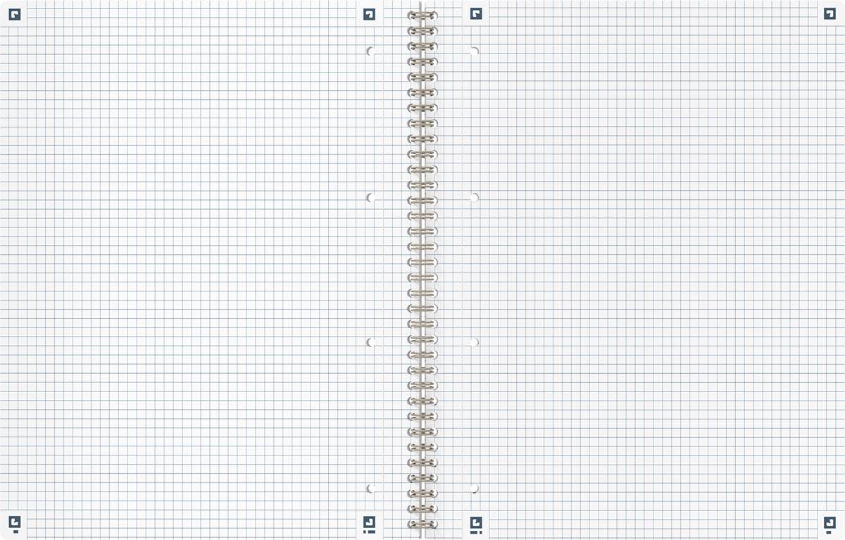 Notizbuch Origins 400150008 A4+ 70 Blatt grau kariert-2