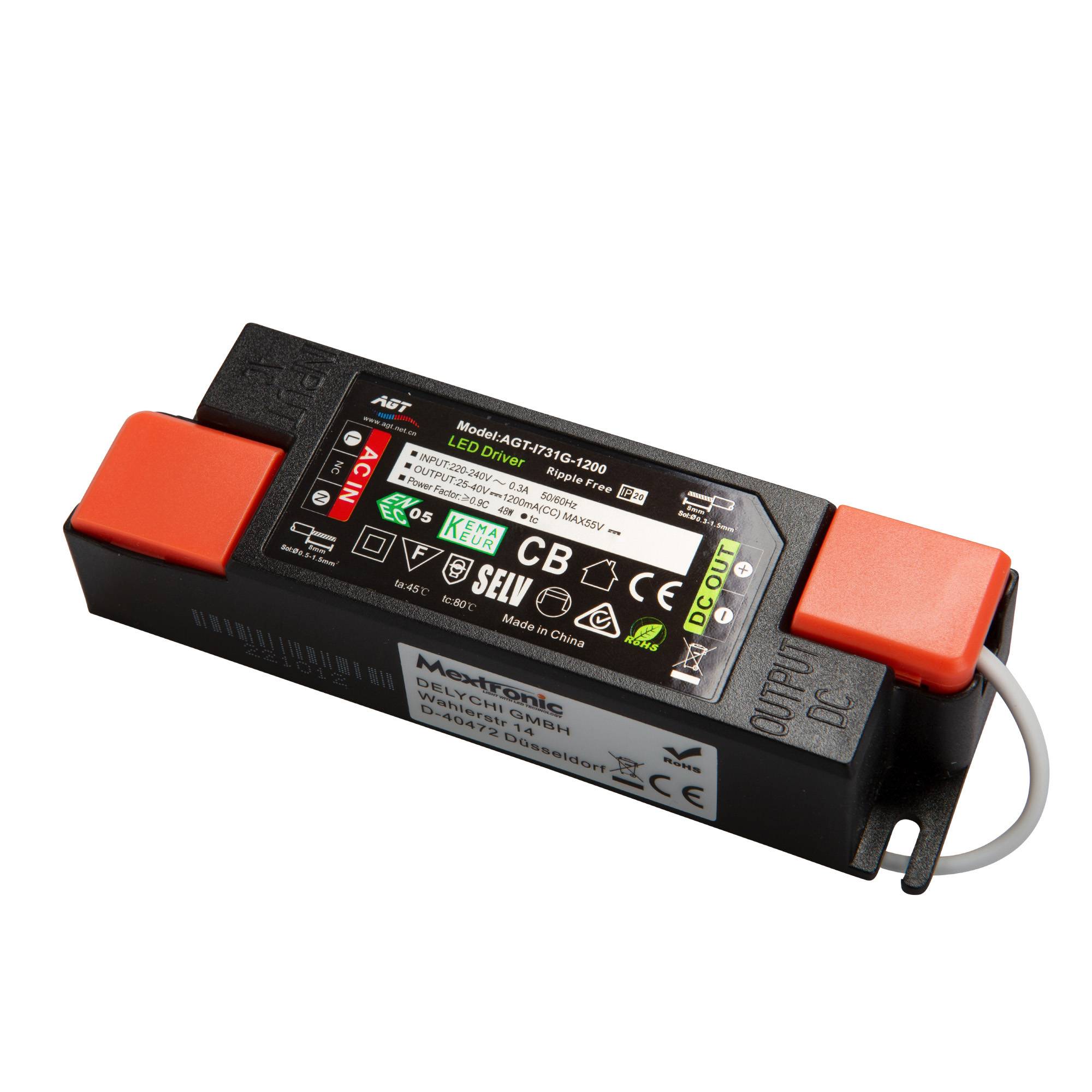 LED Konstantstromquelle 30 bis 48W 1200mA 25-40V DC-1