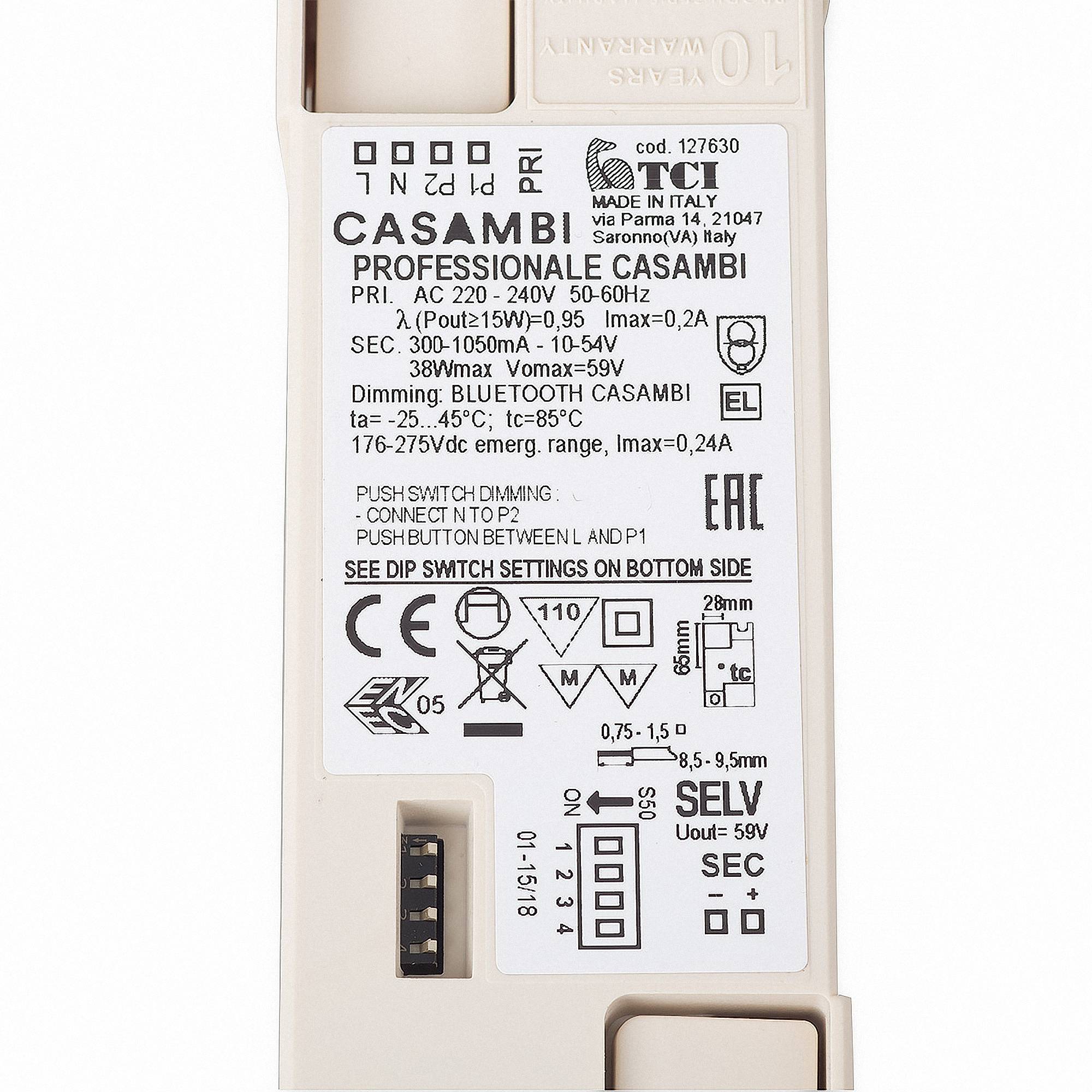 TCI PROFESSIONALE CASAMBI bis 38W 127630-1
