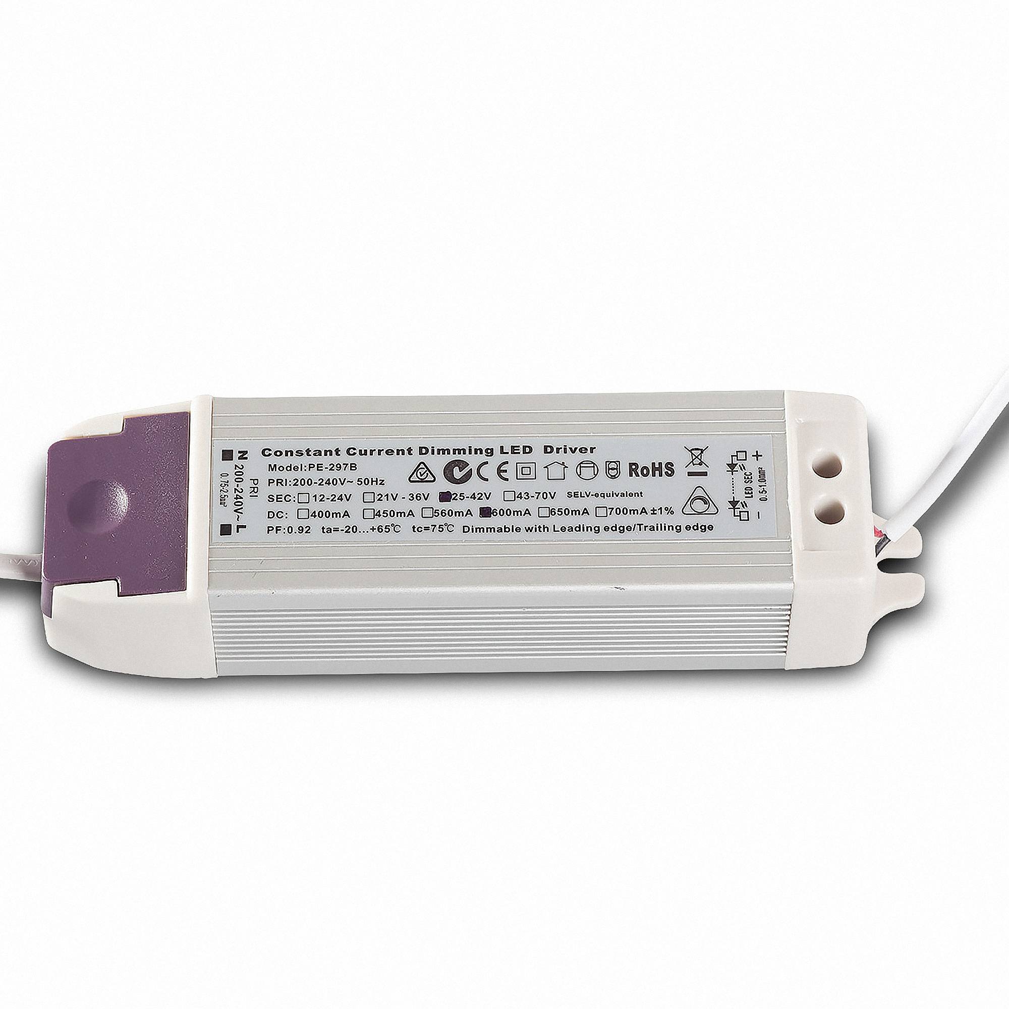 Dimmbar Konstantstromquelle Phasenabschnitte bis 25W 600mA-0