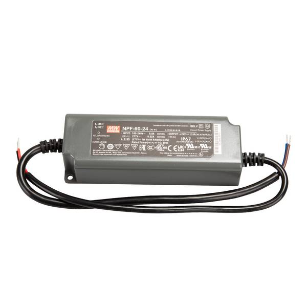 Mean Well NPF-60(D) IP67 SNT IP67 60W 24V/2,5A CV+CC