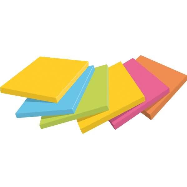 Haftnotiz Super Sticky Notes Promotion Carnival Coll. 76X76mm 90 Blatt VE=12 Blöcke-1