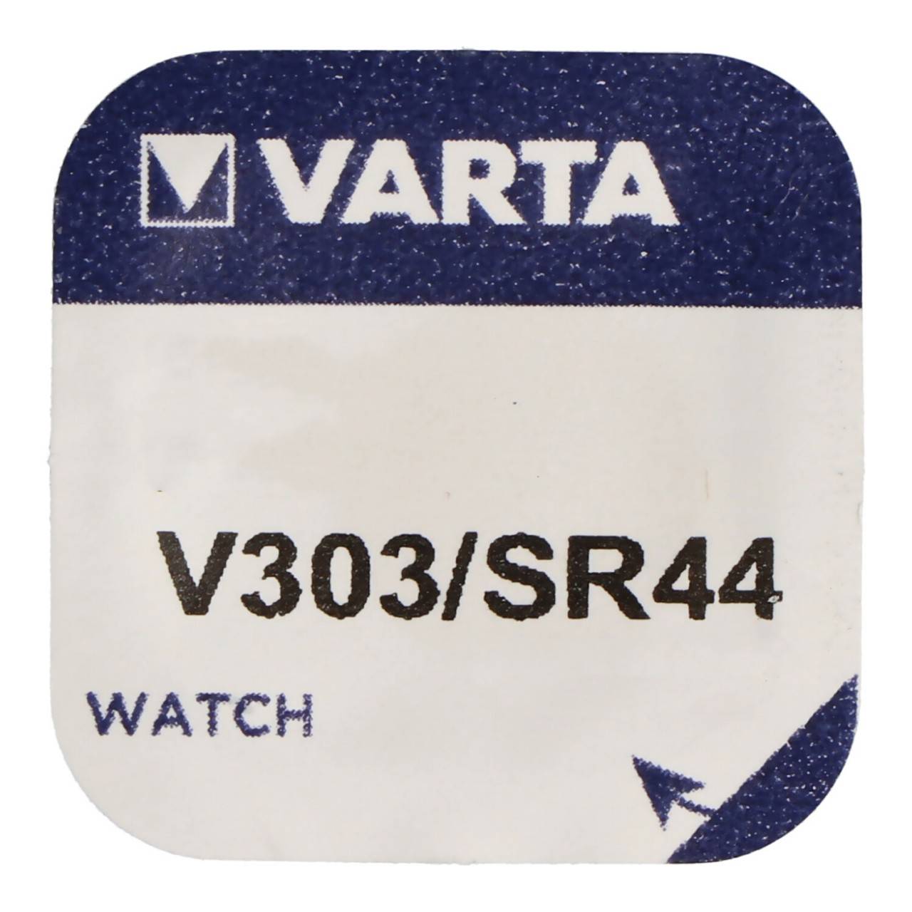 303, Varta V303, SR44, SR44SW Knopfzelle für Uhren etc.-2