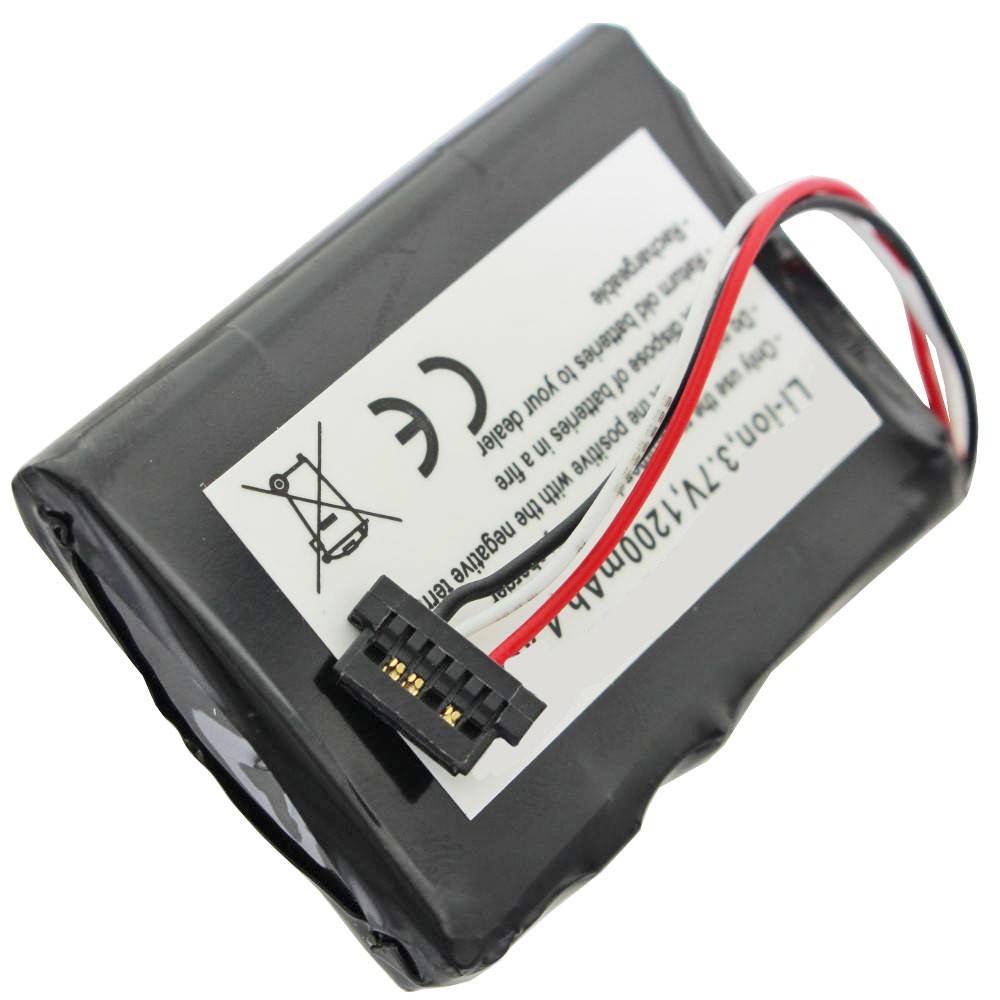AccuCell Akku passend für Mitac Mio P350, P550, BP-LP1230-0