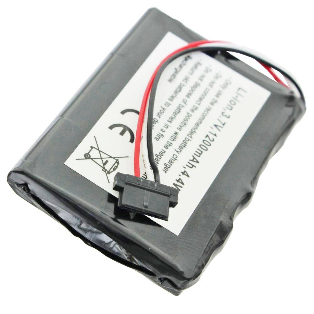 AccuCell Akku passend für Mitac Mio P350, P550, BP-LP1230-1