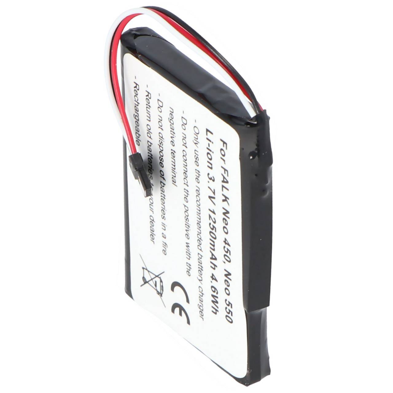Akku passend für den FALK Neo 450 Akku Neo 550 mit 3,7V und 1250mAh-0