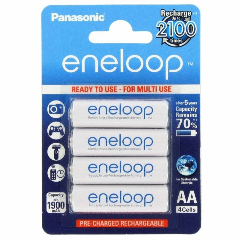 Panasonic eneloop Standard BK-3MCC Mignon AA, der Nachfolger der Sanyo Eneloop HR-3UTGB-4