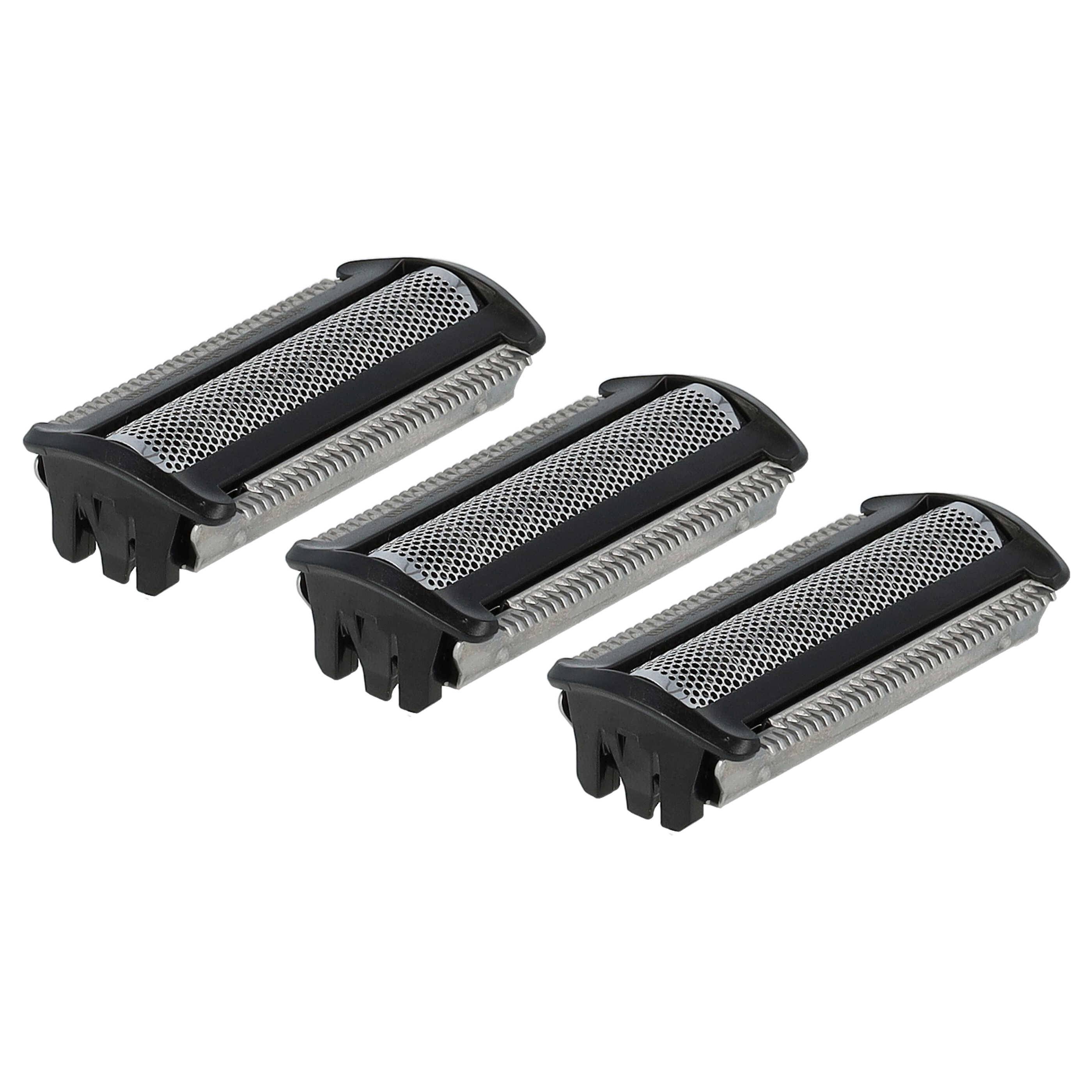 vhbw 3x Ersatz-Scherköpfe kompatibel mit Philips YS524 | YS52x, YS53, YS534, YS53x Elektrorasierer-0