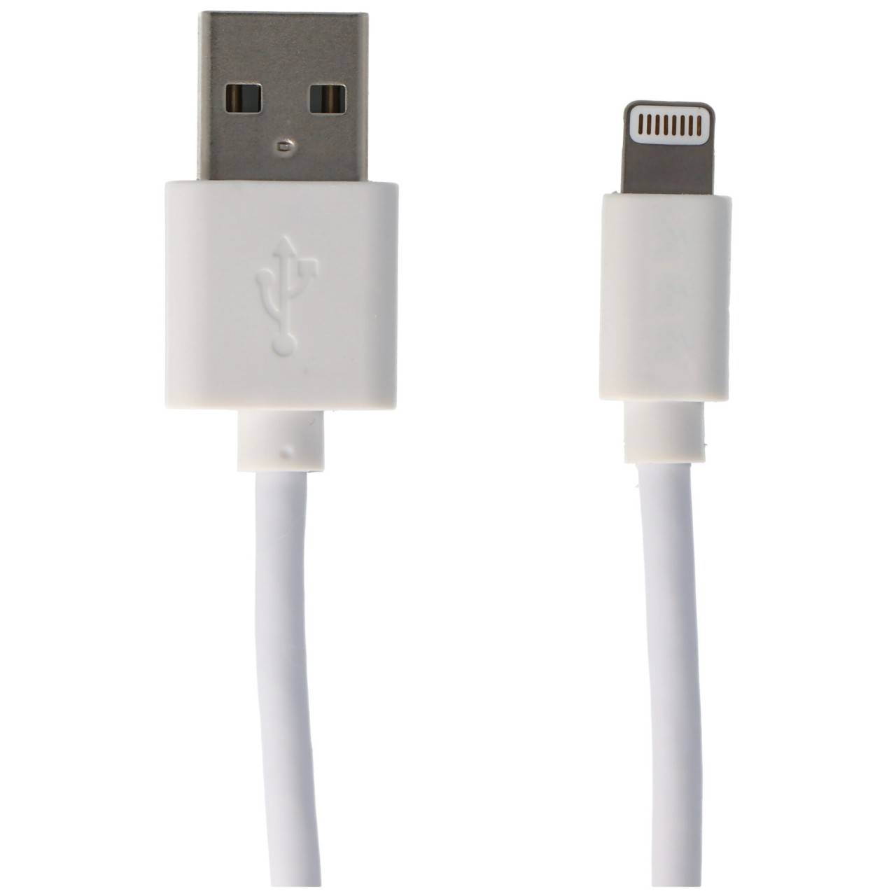 USB Lade- & Synckabel für iPhone, Apple iPod oder iPod mit Lightning Connector, weiß 2 Meter-0