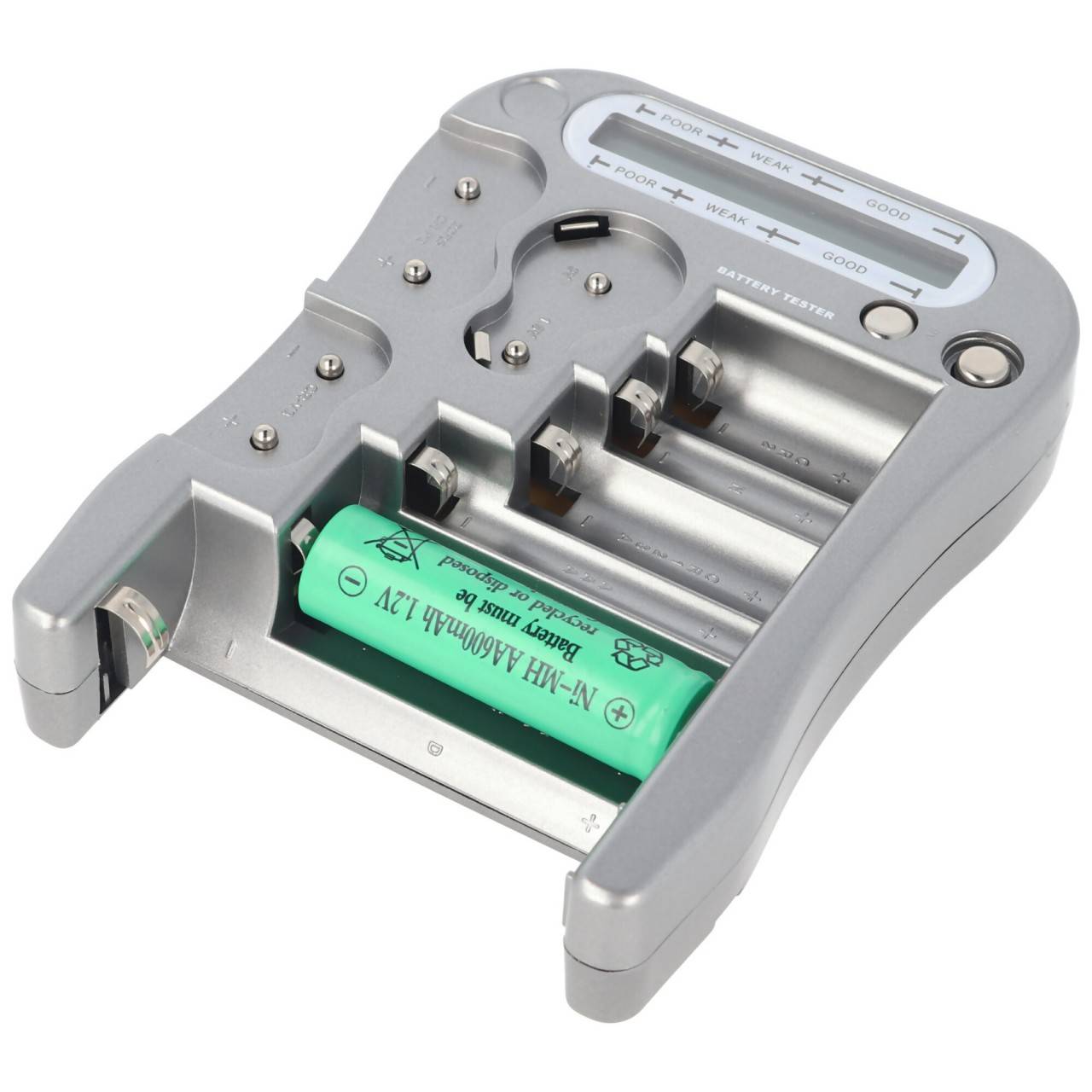 Universal Akku- und Batterie Tester mit LCD-Display-1