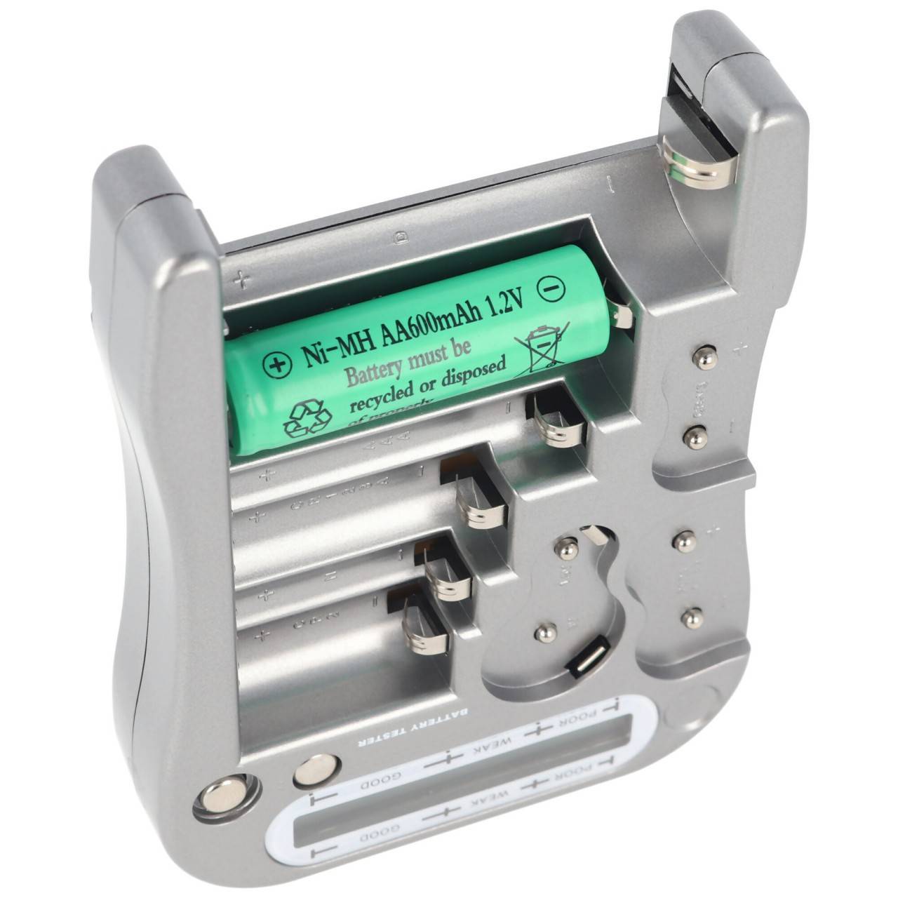 Universal Akku- und Batterie Tester mit LCD-Display-3