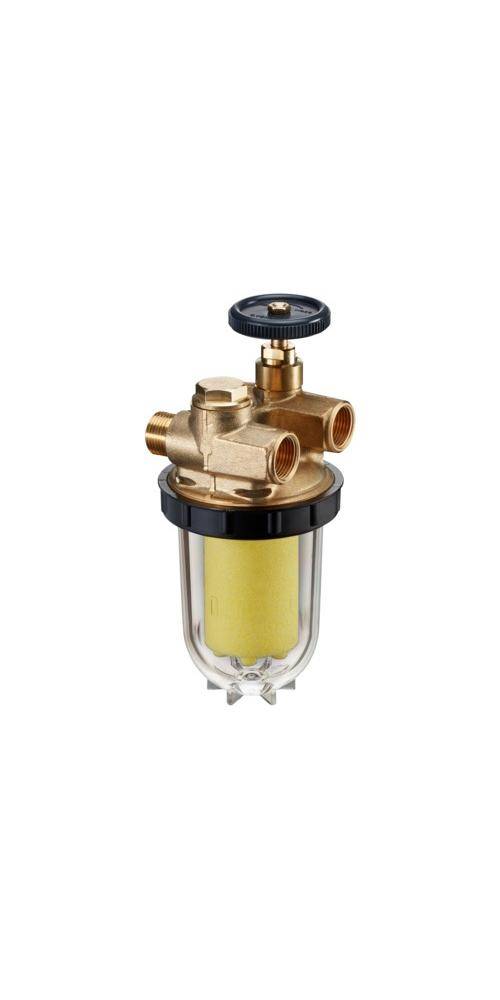 OVENTROP Heizölfilter-Zweistrang "Oilpur Z A" DN10, 3/8"IG, 3/8"AG, Filz-0