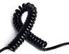 Spiralkabel 2x0,75mm² PUR 300mm/1200mm Schwarz