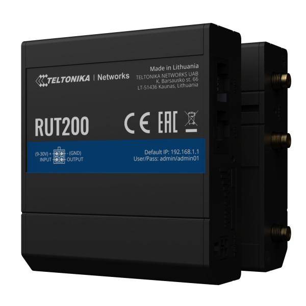 Teltonika RUT200 - Wireless Router - WWAN 2,4-1
