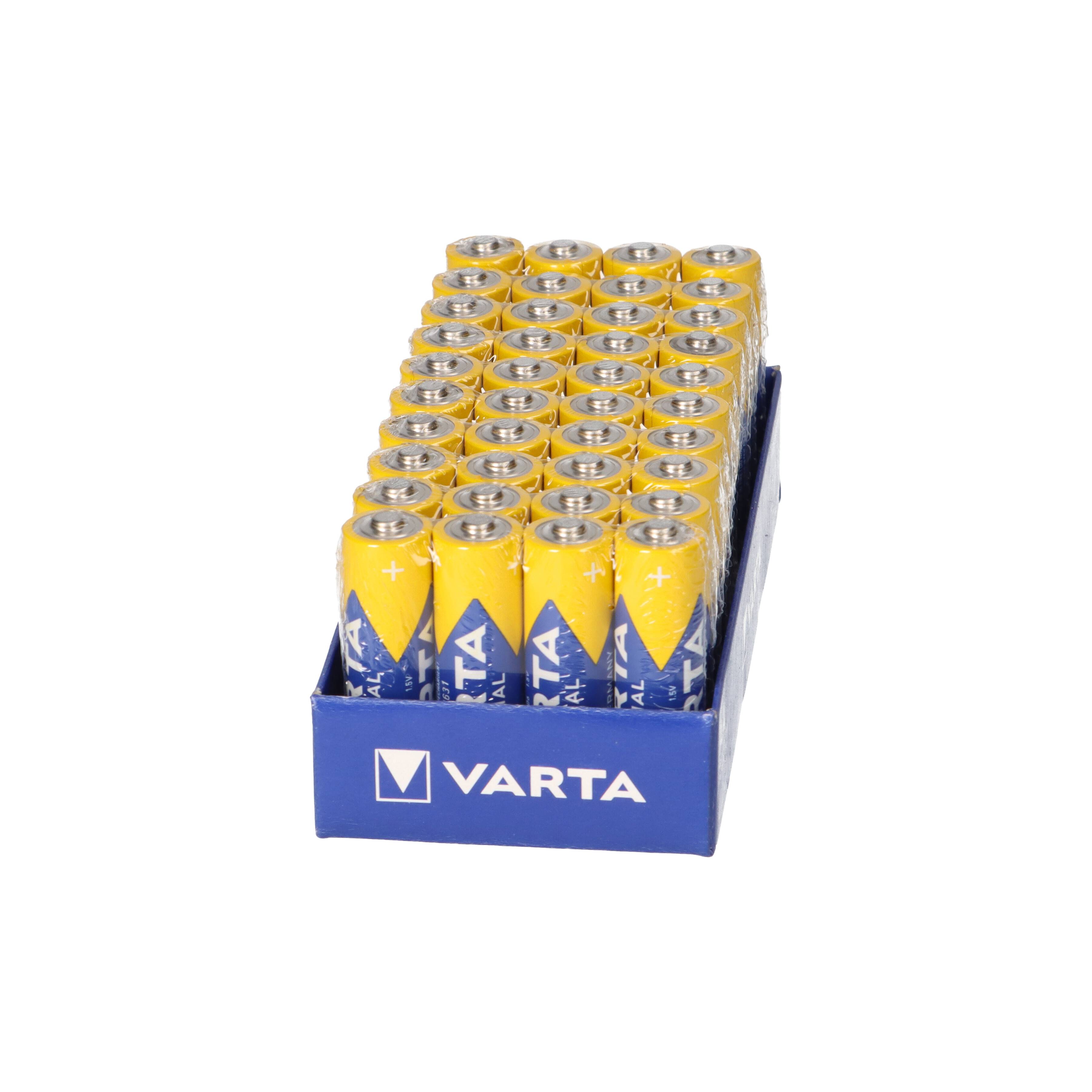 40x VARTA Industrial Pro AA LR6 1,5V Alkaline – Mignon 4006 Vorrat-2