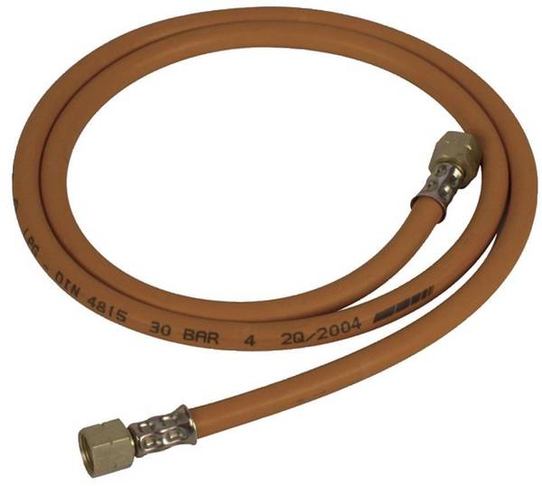 Hochdruckschlauch komplett 4mm Schlauch-Innen-Ø G3/8" links 2m GCE - Artikel: 4031182239311