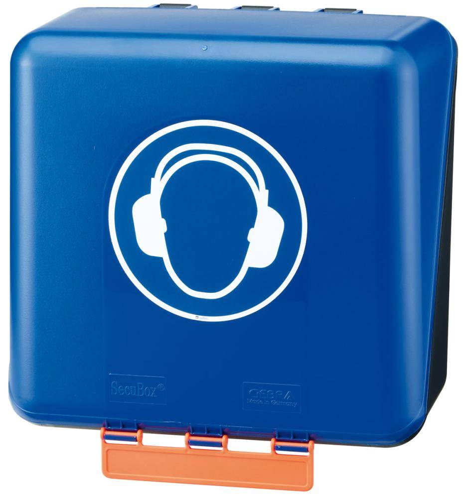 Aufb.Box SECU Midi Standard, f. Gehörschutz, blau-0