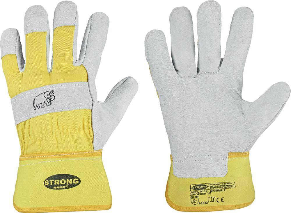 Handsch.Mammut,Rind/Kernspaltleder,Gr.8 - Artikel: 4025888100808-0