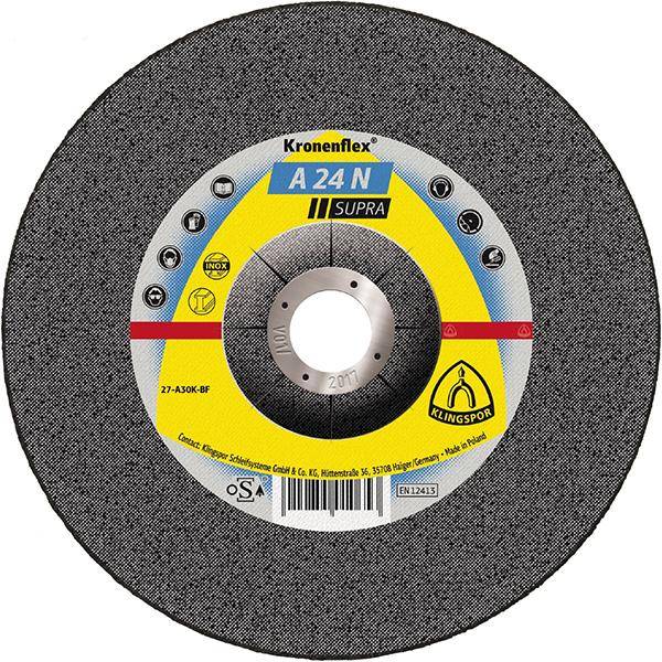 Schruppscheibe A24N Supra115x6mm gekr. Klingspor - Artikel: 4014855010325-0