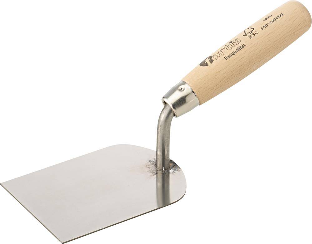 Stukkateurspachtel 80mm rostfrei FORTIS Bau - Artikel: 4063726006431-0