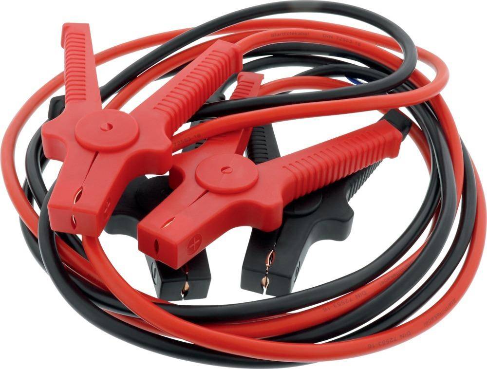 Cartrend Starthilfekabel DIN 16, 3,0 m, 12/24 V Benzinmotoren bis 2500ccm - Artikel: 4008153756184-0