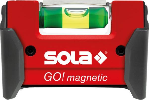 Magnet-Mini-Wasserwaage Go Magnet Clip 7,5cm Sola