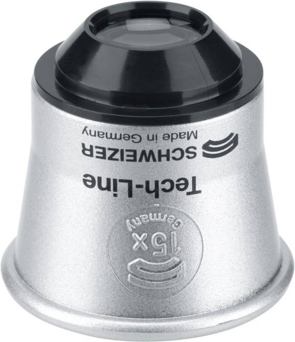 SCHWEIZER Uhrmacherlupe Tech-Line 15 x / Ø 16,2 mm, aplanatisch