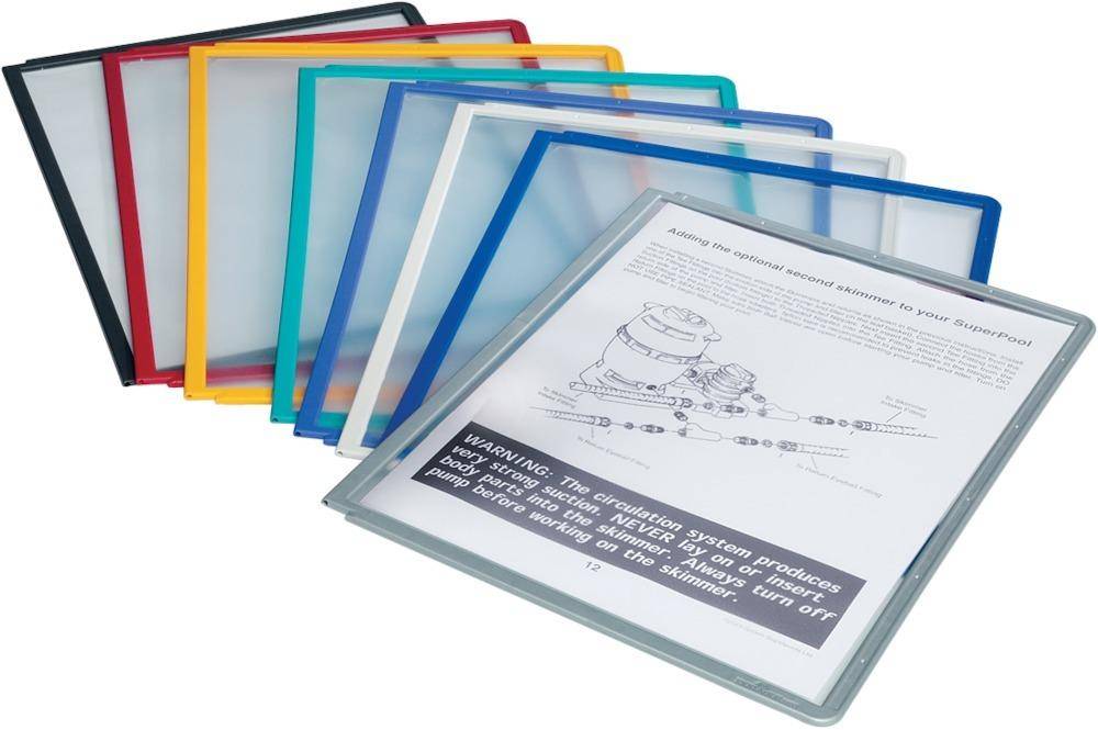 Sichttafeln dunkelblau, Pckg. a 5 Stück - Artikel: 7830721850-0
